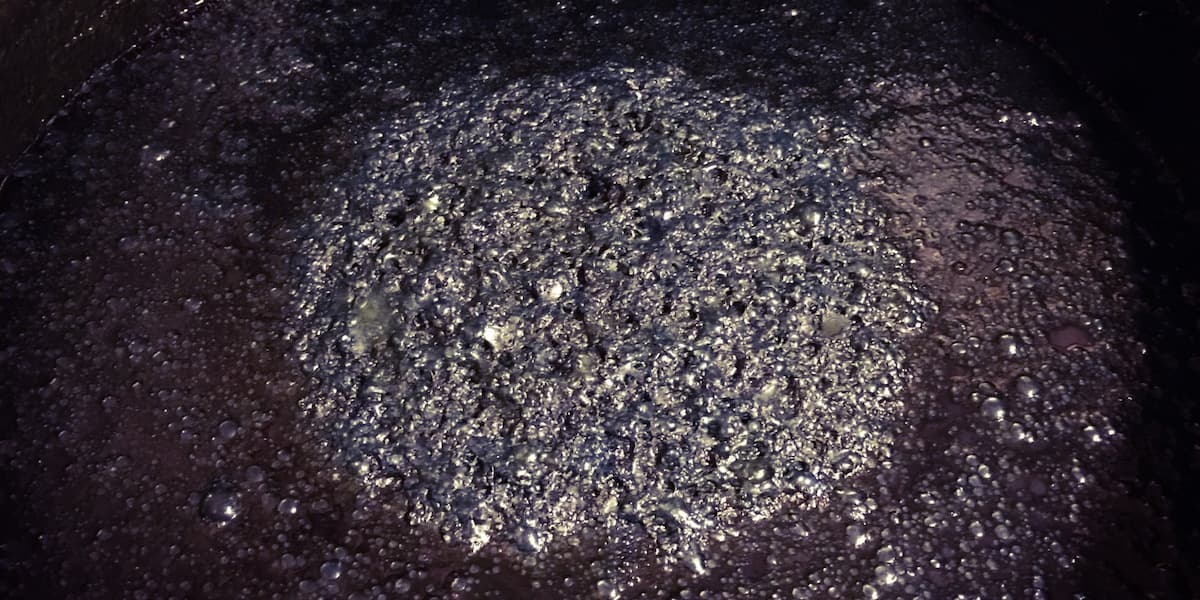 藍染めの発酵液